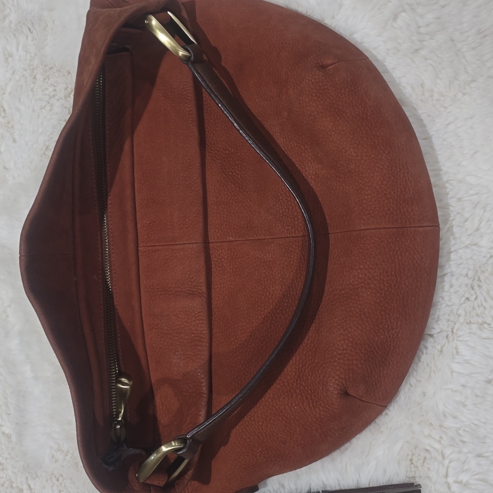 HOBO Gardner Leather Tassel Hobo Bag - Picture 4 of 10